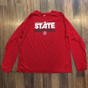 Adidas NC State long sleeve tee